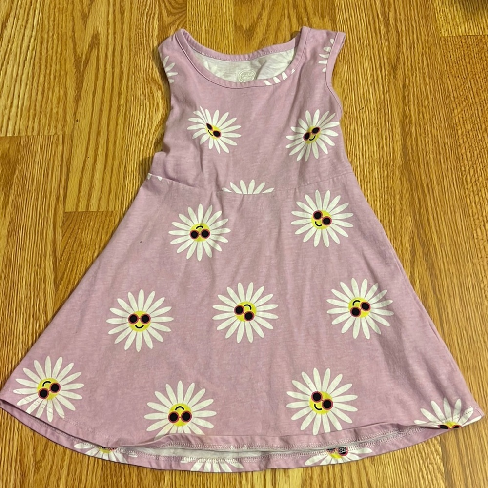 WonderNation Toddler Floral Dress 4-5
